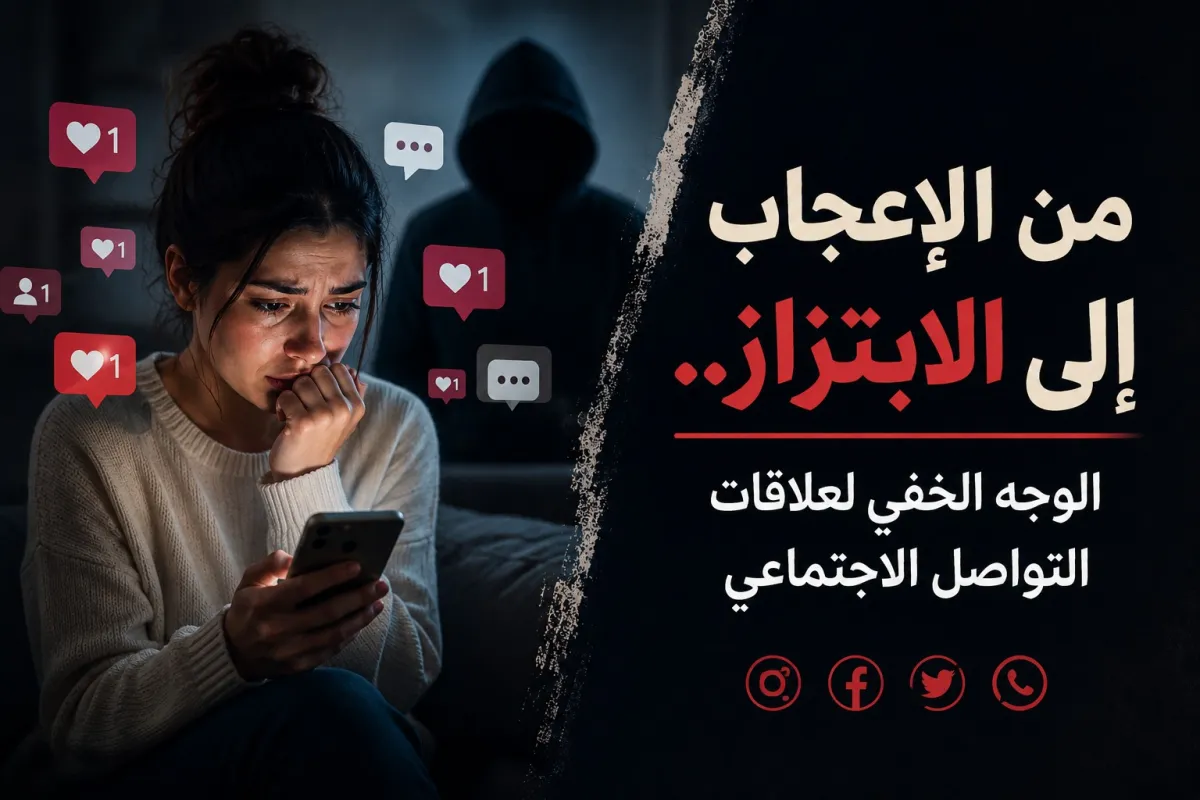 من الإعجاب إلى الابتزاز.. الوجه الخفي لعلاقات التواصل الاجتماعي
