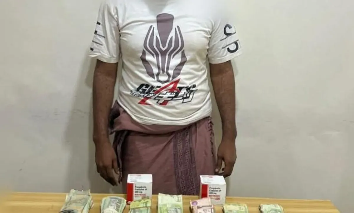 شرطة عدن تضبط أحد أبرز مروجي المخدرات في المنصورة