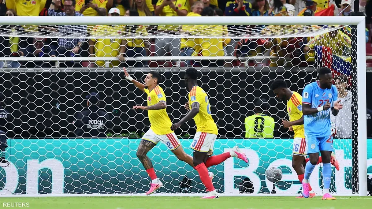 كولومبيا تحجز مقعدها في دور الـ32 بكأس العالم 2026 بفوز صعب
