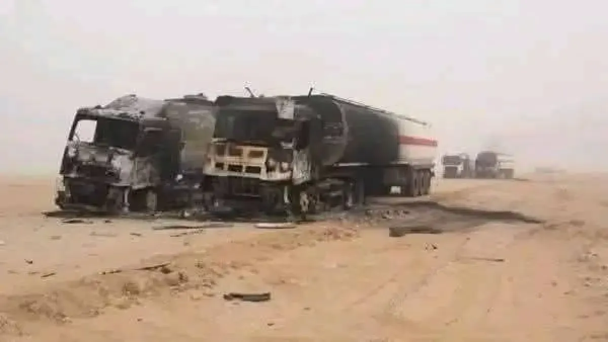 هجوم حوثي يستهدف منفذ الوديعة بحضرموت بالصواريخ والطائرات المسيرة